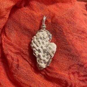 Wire Wrapped coral